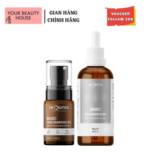 [DrCeutics] Serum Niacinamide Basic 8% Kiềm Dầu Giảm Mụn