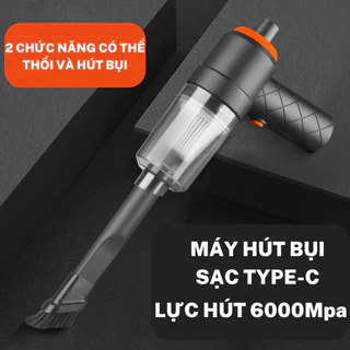 Máy hút bụi cầm tay mini - Nhỏ gọn, tiện lợi, công suất 60w lực hút siêu mạnh