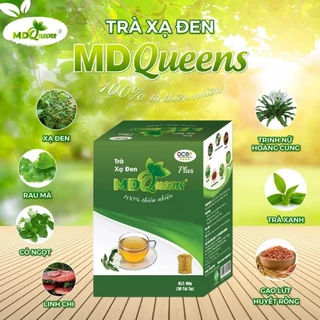 trà xạ đen MDQueens Plus 100% natural, giúp ổn định huyết áp, hạ mỡ máu, men gan cao. vv