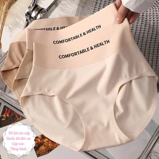 Quần Lót Nữ Đúc Su Cạp Cao Tàng Hình Chữ COMFORTABLE Dáng Thể Thao 624