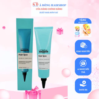 [+Tặng mũ trùm] Gel tẩy tế bào chết Loreal Hair Spa Scalp Scrub sạch gàu, bã nhờn 150ml