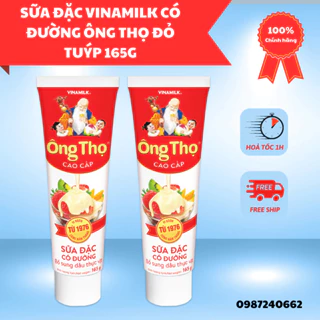 Sữa đặc Vinamilk có đường Ông Thọ đỏ tuýp 165g