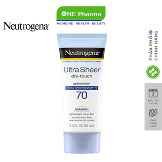 Kem Chống Nắng Neutrogena Ultra Sheer Dry Touch Sunscreen SPF 70 88ml