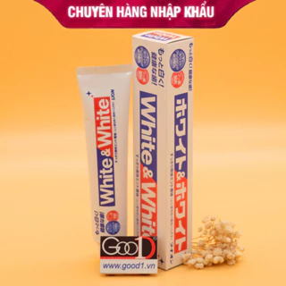 Kem Đánh Trắng Răng Lion White & White Nhật Bản 150g