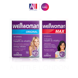 [TOP 1 SHOPEE] Viên Bổ sung Vitamin cho nữ Vitabiotics Wellwoman Max/Original (Bill Anh)