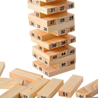Trò chơi rút gỗ 54 thanh, Bộ đồ chơi rút gỗ tăng khả năng sáng tạo và tư duy cho bé