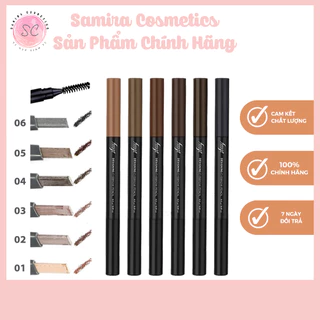 Chì kẻ mày trang điểm chân mày lông mày The Face Shop fmgt Designing Eyebrow Pencil