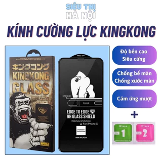 Kính cường lực iphone KingKong full màn 6/6s/6plus/6splus/7/8/7plus/8plus/x/xs/xsmax/11/12/13/14/pro/promax