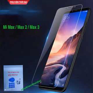 Cường lực Xiaomi Mi Max / Max 2 / Max 3 trong suốt chất kính đẹp gần full màn 9H / 2.5D ( tặng keo mép )