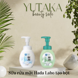 🏆Chính Hãng🏆 Sữa rửa mặt Hada Labo tạo bọt, tuýp xanh/trắng (Hadalabo Rohto) Nhật Bản [Chuẩn nội địa] Dưỡng ẩm chuyên sâ