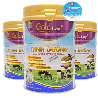 Sữa dinh dưỡng Goldlay Dinh dưỡng 900g dành cho mọi lứa tuổi (date luôn mới)