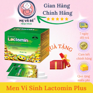 Men vi sinh Probiotics Lactomin Plus bổ sung lợi khuẩn cho hệ tiêu hóa hộp 30 gói