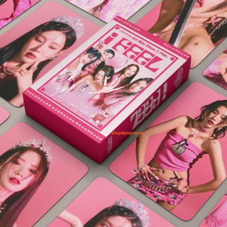 Trọn bộ 55 Lomo Card Bo Góc (G)I-DLE I Feel