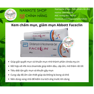 Kem bôi giảm mụn Faceclin Gel 20g