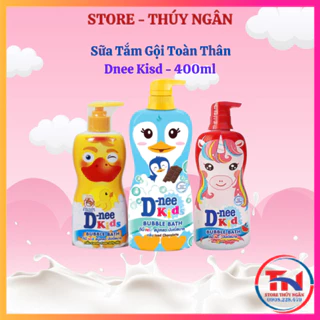 Sữa Tắm Gội Dnee Kids Thú Chai 400ml, Nhập Khẩu Thái Lan, Tắm Gội Toàn Thân Cho Bé