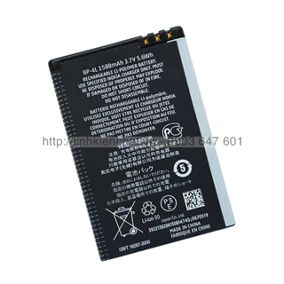 Pin Nokia N97 E90 E72 E71 E63 E61i E55 E52 Nokia 6650 1500mAh - Hàng nhập Khẩu