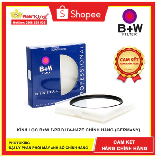 (Chính hãng) Kính lọc B+W F-Pro 010 UV-Haze Filter - Germany