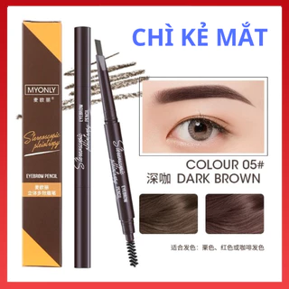 Chì Kẻ Mày Double Effect Lameila 02 đầu không thấm nước,không thấm mồ hôi, lâu trôi, và không bị lem hàng đẹp