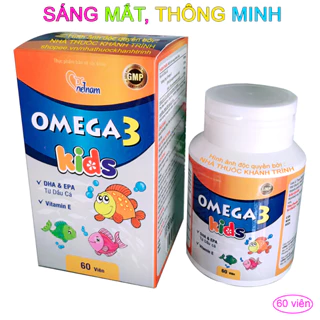 Viên dầu cá trẻ em Omega 3 Kids hộp 60 viên nang