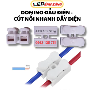 Bộ 10 Domino Kẹp Dây Điện Cút nối điện nhanh