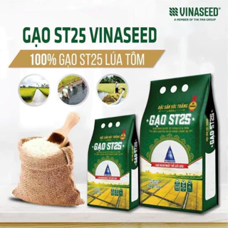 [Giá tốt]ST25 LÚA TÔM TÚI 5KG CHÍNH HÃNG VINASEED