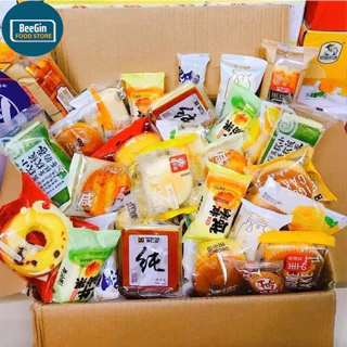 Bánh Bông Lan Đài Loan Mix Đủ Vị (không trùng vị) Thùng 2kg - B83 - BeeGin Food