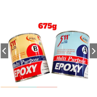 Keo AB Epoxy 511 dán đá, dán nhựa, dán gỗ, dán kim loại