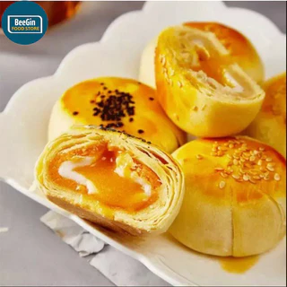 Bánh Liu Pía Trứng Muối Tan Chảy Đài Loan thùng 1 kg - B08kg - BeeGin Food