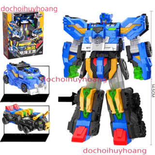 Đồ Chơi Siêu Robot Hộ Thần Rừng Xanh Mãnh Sư Kim Ngưu Leo Bull V Rangers Miniforce 5 Lực lượng nhí x siêu nhân nhí 5