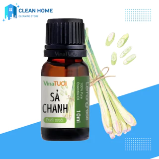 Tinh Dầu Thiên Nhiên Giúp Làm Thơm Phòng, Khử Mùi Không Khí Hương Chanh Xả 10ml Chuyên Dụng Dùng Cho Máy Xông Tinh Dầu