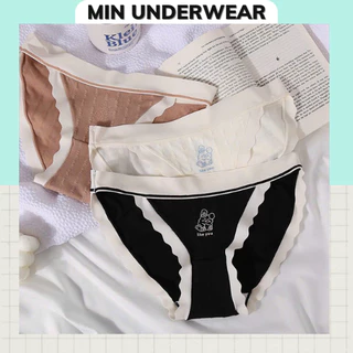 Quần Lót Nữ Cotton Viền Su Thỏ Mềm Mịn Không Hằn Viền Min Underwear 387160