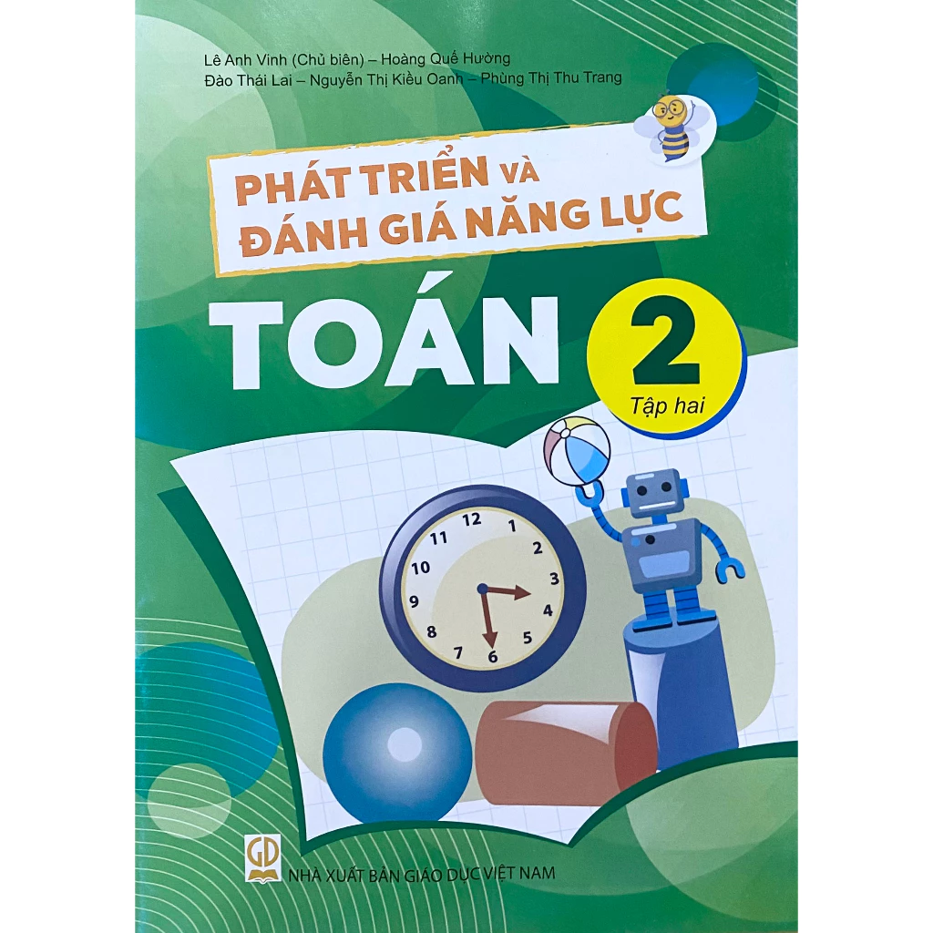 Sách - Phát triển và đánh giá năng lực Toán 2 tập 2