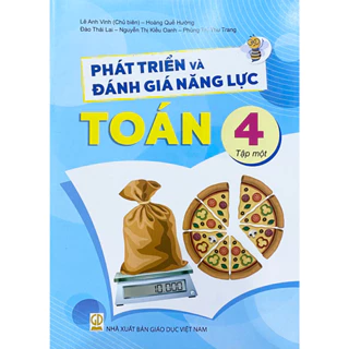 Sách - Phát triển và đánh giá năng lực Toán 4 tập 1