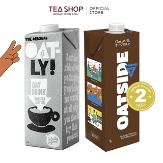 [COMBO SALE] Sữa yến mạch Oatly Barista Edition + OATSIDE Chocolate (2 x 1L)