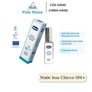 Nước Hoa Cho Bé Chicco Hương Hoa Tự Nhiên Toàn Cho Bé Từ Sơ SInh 0M+ Lọ 5ML