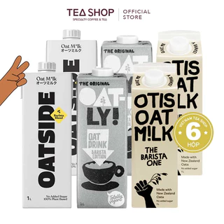 [COMBO SALE] Thùng 6 hộp sữa yến mạch Oatly Barista Edition + OATSIDE Barista Blend + OTIS The Barista One (6 x 1L)