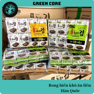 LỐC 16 GÓI RONG BIỂN KHÔ ĂN LIỀN - Hàn Quốc