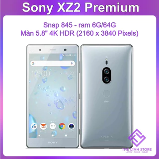 Điện thoại Sony XZ2 Premium màn 4K - Snapdragon 845 ram 6G 64G