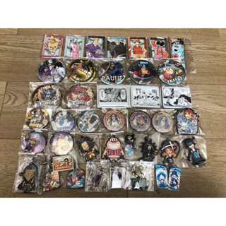 Tổng hợp goods, huy hiệu, móc khoá,...One Piece