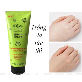 Sữa Dưỡng Trắng Da Nâng Tone Da Tức Thì Cho Toàn Thân NH Whitening Cream 250ml