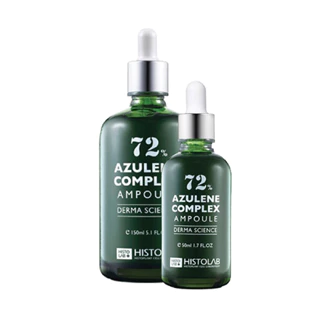 TINH CHẤT GIẢM MỤN, ĐIỀU TIẾT BÃ NHỜN HISTOLAB 72% AZULENE COMPLEX AMPOULE DERMA SCIENCE