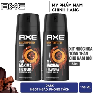 Xịt Khử Mùi Toàn Thân Nam AXE Dark Temptation 150ml Chính Hãng