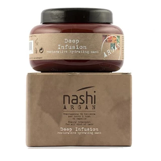 Hấp dầu (kem ủ tóc) Nashi Argan Deep Infusion 500ml phục hồi tóc hư tổn, khô xơ