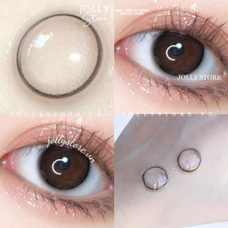 Lens LUNA EYES - Kính áp tròng 103 Black không giãn cận từ 0-6 độ JOLLY STORE