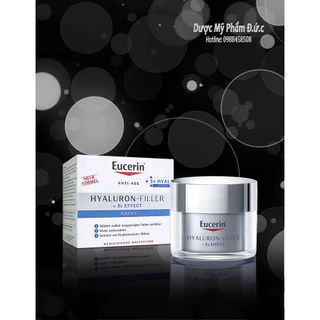 Kem dưỡng đêm giảm nếp nhăn Eucerin HYALURON-FILLER (3x Effect) Night Cream 50ml
