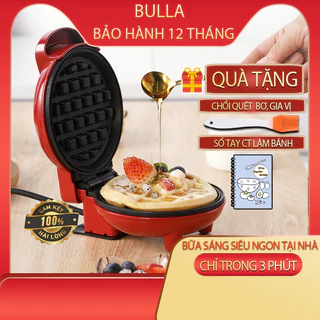 [Sale Giá Gốc] Máy làm bánh waffle - Máy nướng bánh đa năng Bulla - Bảo hành 12 Tháng