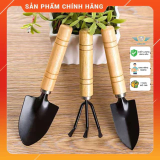 Bộ 3 món dụng cụ làm vườn trồng Sen Đá, BonSai mini giá siêu rẻ