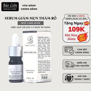 Serum giảm mụn mờ thâm SKIN CARE ACNE,tinh chất dưỡng da hỗ trợ sạch mụn sau 5 ngày