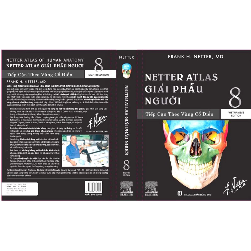 Sách - Atlas giải phẫu người (Bản số 8/2023)