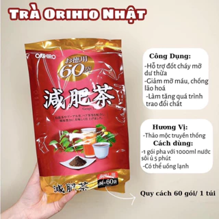 Trà giảm mỡ Genpi Tea Orihiro Nhật Bản date 2026